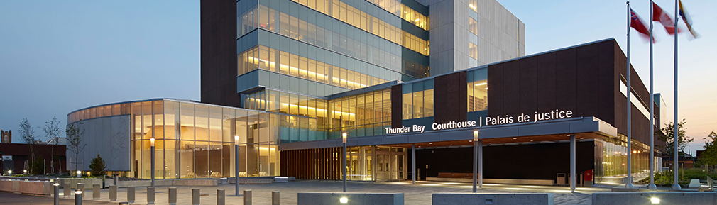 Thunder Bay Courthouse Exterior