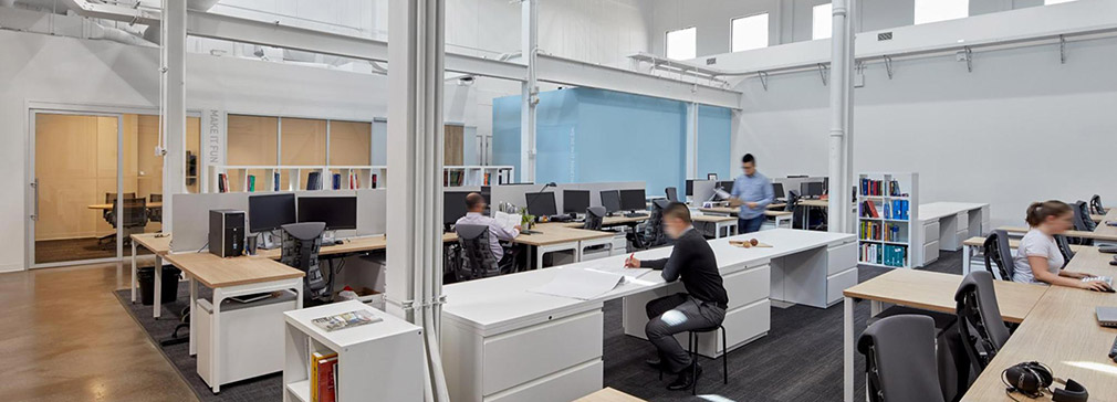 Open offices present interesting challenges for room acoustics